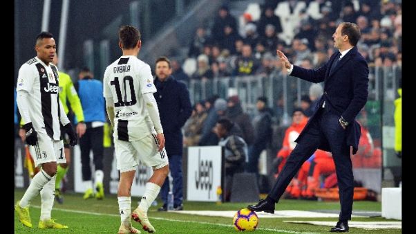 Allegri "Non abbiamo vinto ancora nulla" Allegri "Non abbiamo vinto ancora nulla"