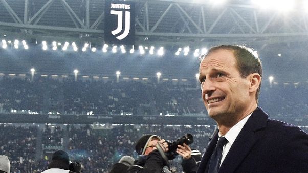 Allegri: "Metà giro non mi interessa" Allegri: "Metà giro non mi interessa"