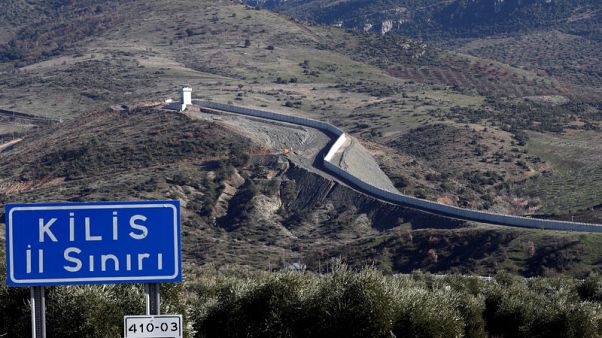 Turkey bolsters military on Syrian border as U.S. readies pull out - media Turkey bolsters military on Syrian border as U.S. readies pull out - media