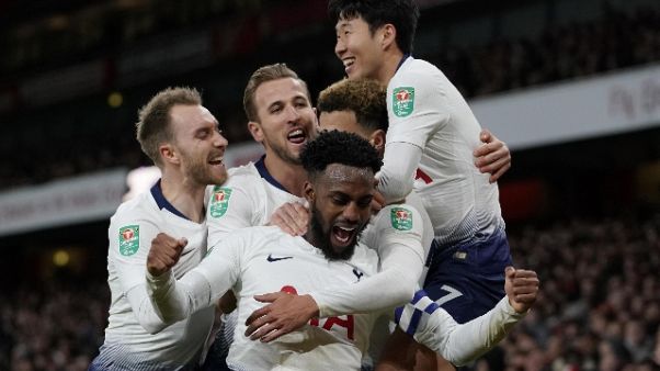 Premier: Tottenham ne fa 6 all'Everton Premier: Tottenham ne fa 6 all'Everton