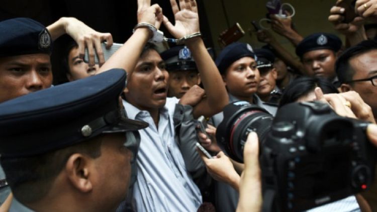 Birmanie: appel pour les journalistes de Reuters emprisonnés