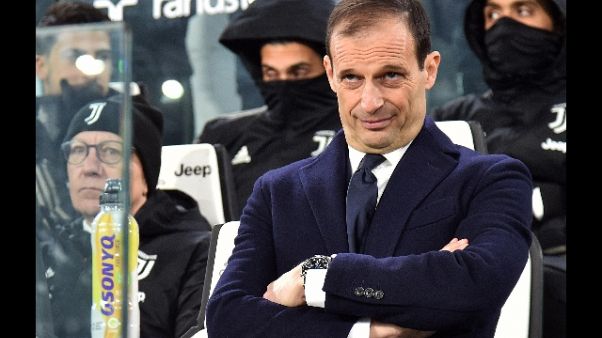 Juve: Allegri, CR7 in panchina a Bergamo Juve: Allegri, CR7 in panchina a Bergamo