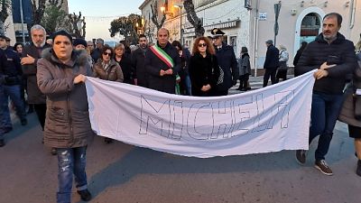 Alghero,in 3mila alla marcia per Michela Alghero,in 3mila alla marcia per Michela
