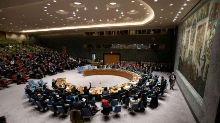 Réunion du Conseil de sécurité de l'ONU, le 26 novembre 2018 à New York