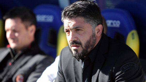 Gattuso, Milan pessimo nel primo tempo Gattuso, Milan pessimo nel primo tempo