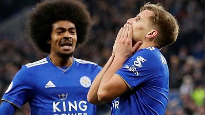 Man City lose again after Ricardo stunner for Leicester