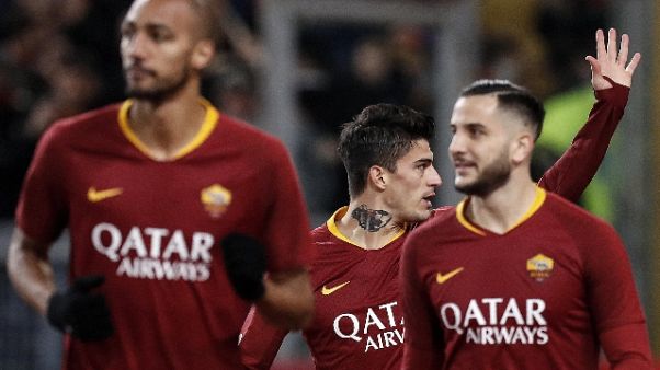 Roma:Di Francesco, miglior gara stagione Roma:Di Francesco, miglior gara stagione