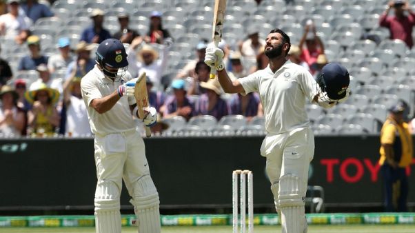 India bats dominate Australia in scorching Melbourne India bats dominate Australia in scorching Melbourne