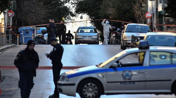 Explosive device close to church wounds two in central Athens Explosive device close to church wounds two in central Athens