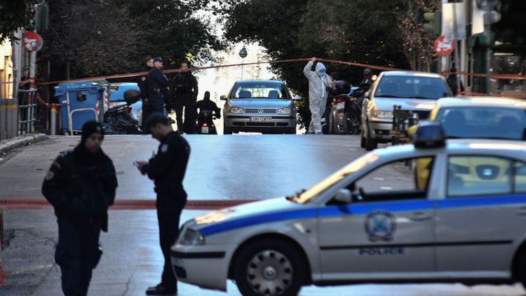 Explosive device close to church wounds two in central Athens