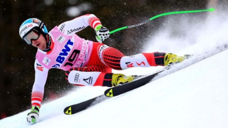Ski: Kriechmayr meilleur temps du deuxième entraînement à Bormio