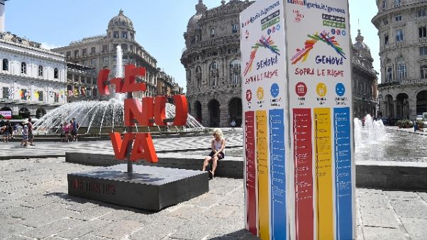 A Genova nel 2018 1,9 mln turisti, +2,88 A Genova nel 2018 1,9 mln turisti, +2,88