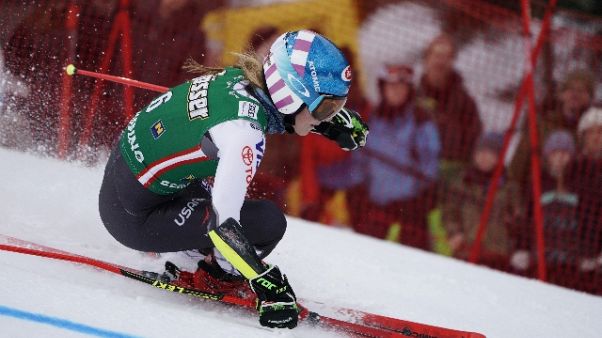 Sci: gigante Semmering, Shiffrin avanti Sci: gigante Semmering, Shiffrin avanti
