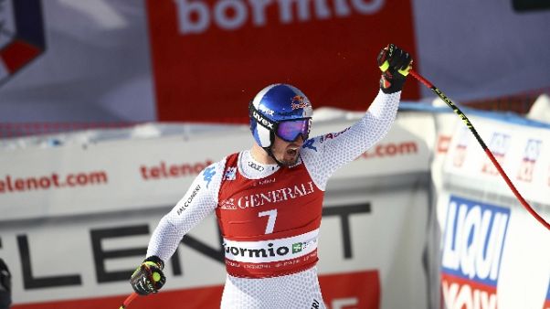 Sci, vince Paris a Bormio, Innerofer 2/o Sci, vince Paris a Bormio, Innerofer 2/o