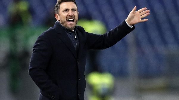 Di Francesco "sto con Ancelotti" Di Francesco "sto con Ancelotti"