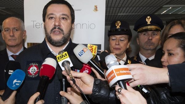 Salvini, chiusura stadi risposta errata Salvini, chiusura stadi risposta errata