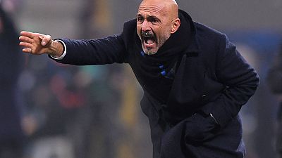 "That's enough," says Inter coach Spalletti, after racism and violence