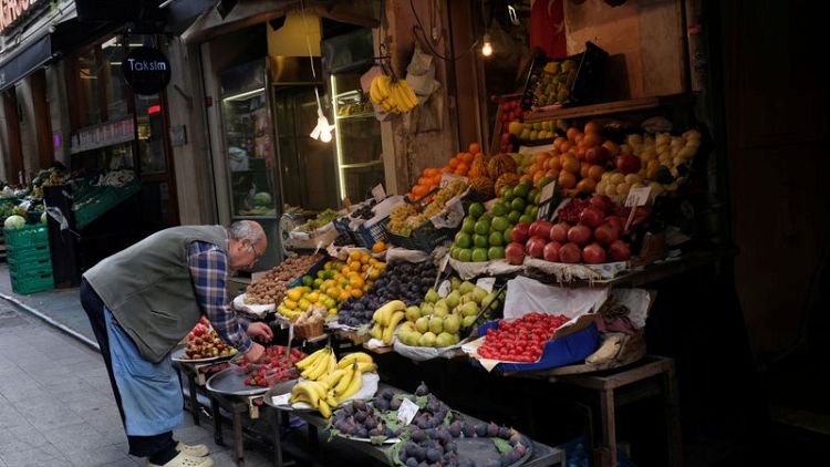 Turkish CPI expected to continue falling from 15-year peak in December, poll shows