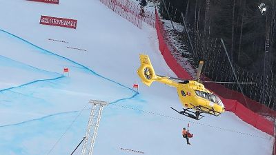 Sci: frattura al naso e trauma per Kosi Sci: frattura al naso e trauma per Kosi