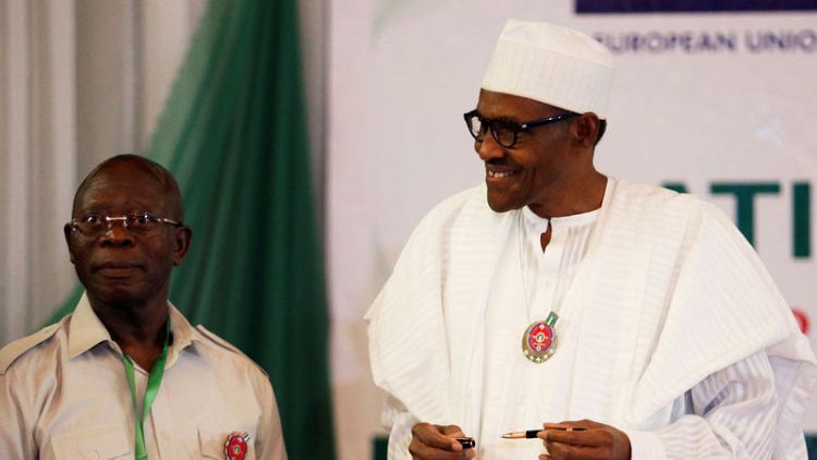 Nigeria ruling party launches President Buhari's re-election campaign