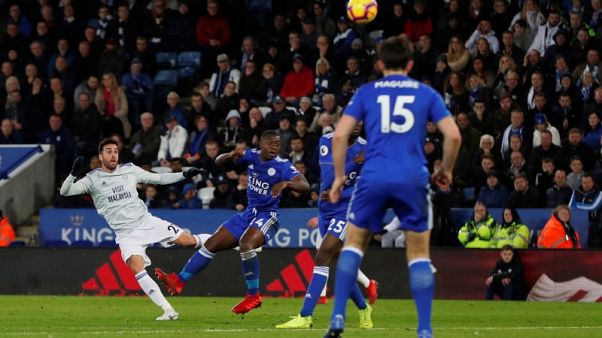 Cardiff earn first away win with late Camarasa strike at Leicester Cardiff earn first away win with late Camarasa strike at Leicester