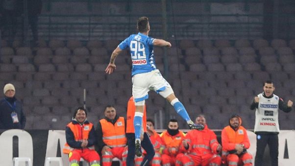 Serie A: Napoli-Bologna 3-2 Serie A: Napoli-Bologna 3-2