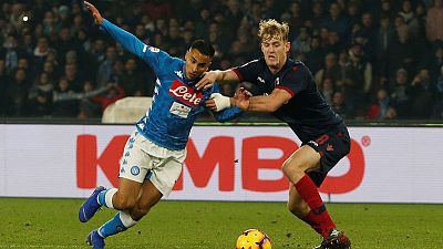 Mertens gives Napoli last-gasp win against brave Bologna