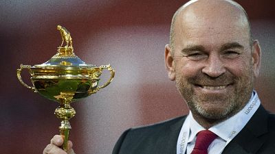 Golf, Bjorn ad Anfield con Ryder Cup Golf, Bjorn ad Anfield con Ryder Cup