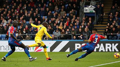 Kante strike gives Chelsea 1-0 win at Crystal Palace