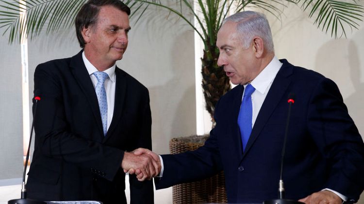 Brazil moving its embassy to Jerusalem matter of 'when, not if' - Israel's prime minister
