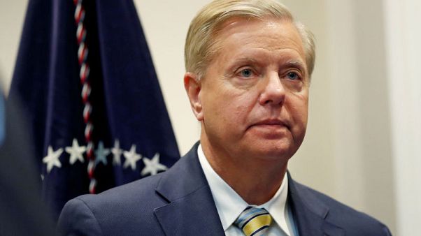 Graham more upbeat on Syria troop withdrawal after Trump meeting Graham more upbeat on Syria troop withdrawal after Trump meeting