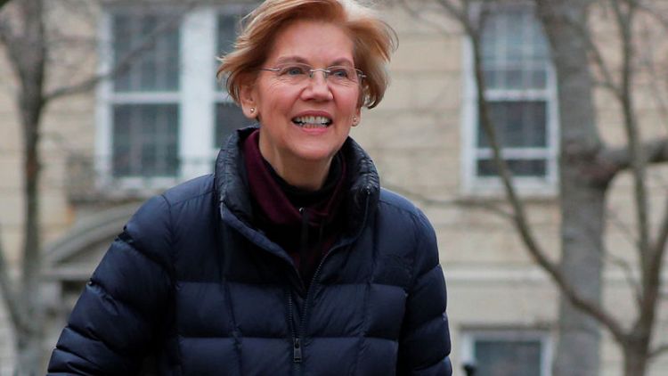 Democrat Warren takes step to challenge Trump in 2020
