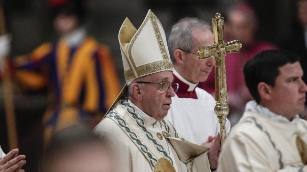 Papa:troppi a Roma in condizioni indegne Papa:troppi a Roma in condizioni indegne