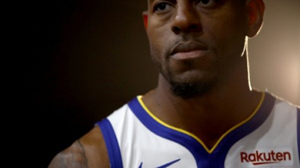 Le joueur des Golden State Warriors à Oakland le 24 septembre 2018 Le joueur des Golden State Warriors à Oakland le 24 septembre 2018