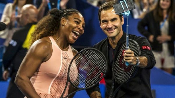 Hopman Cup: Federer l'emporte sur Williams dans un double mixte à 43 Grand Chelem Hopman Cup: Federer l'emporte sur Williams dans un double mixte à 43 Grand Chelem