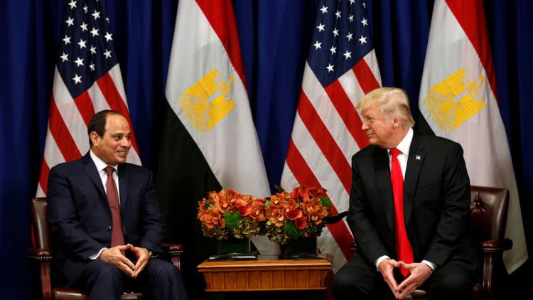 Trump and Egypt's Sisi discuss Middle East in phone call