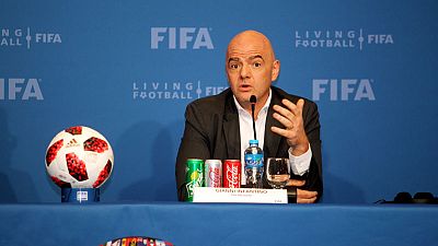 إنفانتينو: الفيفا يدرس إمكانية توسيع كأس العالم 2022 لتشمل 48 منتخبا إنفانتينو: الفيفا يدرس إمكانية توسيع كأس العالم 2022 لتشمل 48 منتخبا