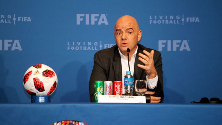 إنفانتينو: الفيفا يدرس إمكانية توسيع كأس العالم 2022 لتشمل 48 منتخبا