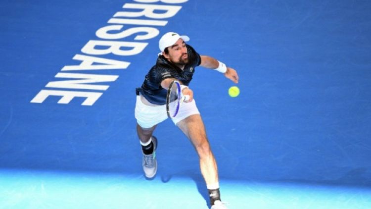 Tennis: Chardy s'offre le tenant du titre Kyrgios et atteint les quarts à Brisbane