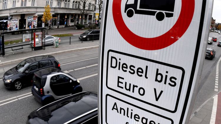Germany in talks with carmakers on upgrading diesel exhausts - spokeswoman