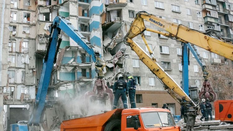 Death toll reaches 39 in Russian apartment block collapse - Interfax