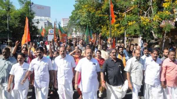 Nouveaux affrontements en Inde après l'entrée de femmes dans le temple de Sabarimala Nouveaux affrontements en Inde après l'entrée de femmes dans le temple de Sabarimala