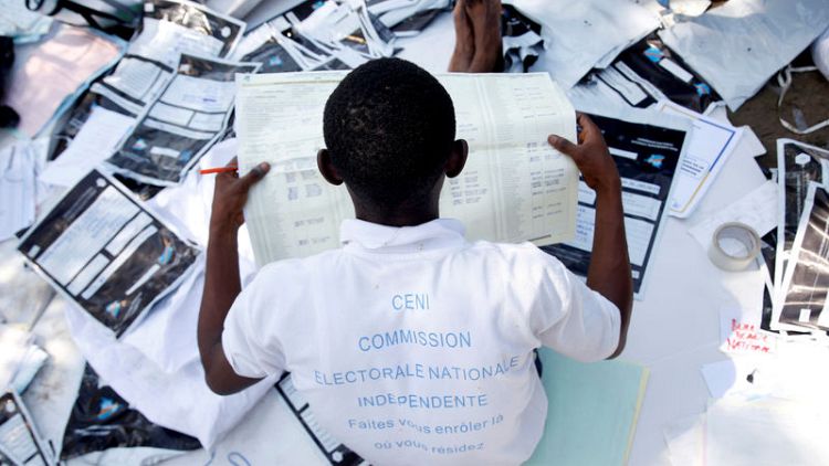 Congo government defends trouble-hit election process