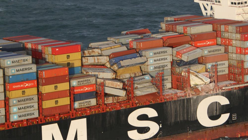 Chemicals Found On Dutch Beach After North Sea Container Spill