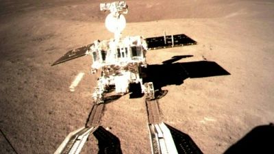 Le "Lapin de jade" chinois fait un "grand saut" sur la Lune Le "Lapin de jade" chinois fait un "grand saut" sur la Lune