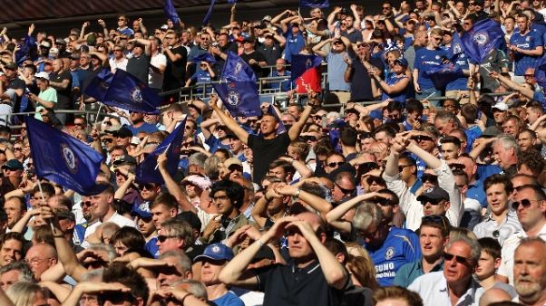 Omofobia, tifoso Chelsea 'stop' 3 anni Omofobia, tifoso Chelsea 'stop' 3 anni