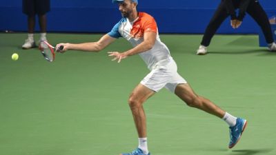 Tennis: Karlovic file en finale à Pune aux dépens de Darcis Tennis: Karlovic file en finale à Pune aux dépens de Darcis
