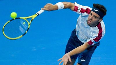 Tennis: Doha, Cecchinato cede a Berdich Tennis: Doha, Cecchinato cede a Berdich