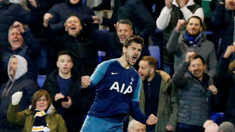 Llorente hat-trick helps Spurs crush Tranmere 7-0 in Cup