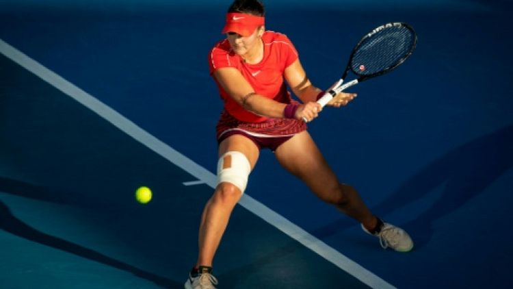 Tennis: à Auckland, la sensation Andreescu disputera sa première finale